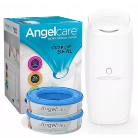  Higiéniai termékek gyerekeknek - Angelcare konténer pelenka kosár + 2 betétek