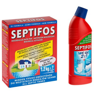  Szeptikus tartály előkészítés Henkel tasakok 0,648 kg