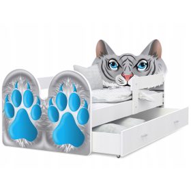 Egyszemélyes ágy gyerekeknek - Mars 140x80 matrac pótdíj