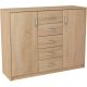  Matkam komód MATKAM2D5SSONOMA 109,3 x 35 x 85 cm sonoma tölgy matt