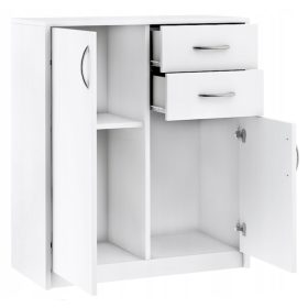   Fiókos szekrény gyerekszobába - Fiókád mellkas 2D2S szekrény Sonoma fiók fiók polc