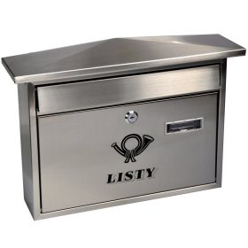   Postaláda - C4 XXL rozsdamentes acélból készült postaláda