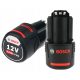 Tartalék akkumulátor - Akkumulátor 10.8 V / 12v 3.0Ah Bosch a GSR GSA GOP -hoz
