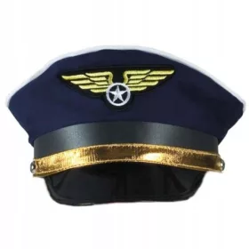   Gyermek jelmez kalap - Pilot Cap Pilot Pilot jelmez karneváli kapitány