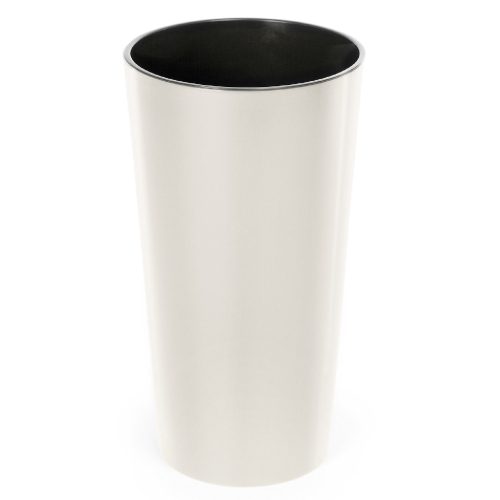  Lamela virágcserép 57 cm x 30 x 57 cm átmérő 30 cm műanyag barna és bézs árnyalatok
