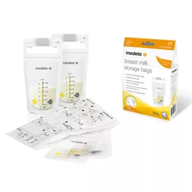   Tartály harapnivalókhoz - Medela élelmiszer -tároló táskák 25 db