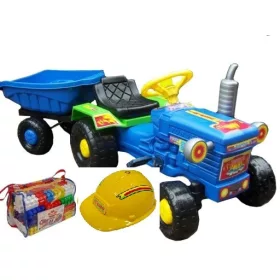   Pedálos traktor - VRLA 6V 14AH akkumulátor + jármű töltő