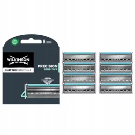    Wilkinson Sword Quattro Titanium Sensitive borotvabetétek, 8 db