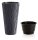  Prosperplast virágcserép 30 cm x 30 x 53 cm átmérőjű 30 cm műanyag fekete