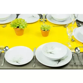 Porcelán edények - Lubiana Magnolia vacsora, 18 db.