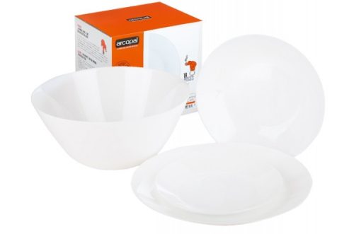 Porcelán edények - Zelie szerviz vacsorakészlet 38 ELE -nél 12 ember szett
