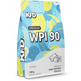    Fehérje-kiegészítő fehérje izolátum - WPI KFD por 700 g, fehér csokoládé íz