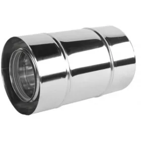   Kéményrendszer, tartozékok - Karácsonyi karácsonyi turbóbolt cső 0,25m 60/100 701
