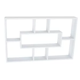 Fali polc függő polc fehér dekoráció mdf
