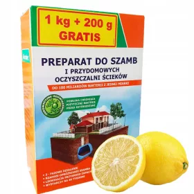   Szennyvíztisztító - Készítmény szeptikus tartályokhoz, Bros granulátum, 1 l 1 kg