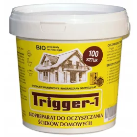   Szennyvíztisztító - Készítmény szeptikus tartályokhoz, Trigger tabletták, 750 g