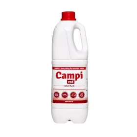   Campi Red 2 l készítmény turistatoalettek, lakóautók és mobil WC-k öblítőtartályába