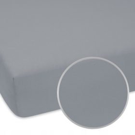   Gyermek lepedő gumival - SZÜRKE GYERMEKLEPED - MÉRETE 80x180 cm