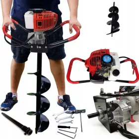 TALAJFÚRÓ BENZIN csiga FI 25 CM 50