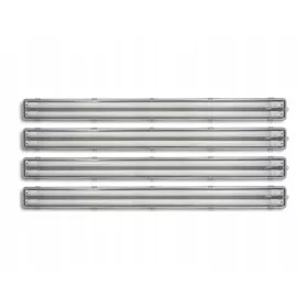 4x hermetikus luminaire 120 cm + 8x LED lámpa