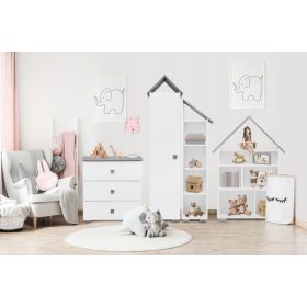   Gyermekszoba bútorkészlet - ERATO matrac 140X70 POUBLE 9STREF 70X140