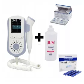   Magzati pulzusmérő - Magzati detektor jumper JPD-100E + tartozékok