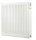 Acéllemez radiátor Diamond 1667 W fehér 800 x 600 x 102 mm - oldalsó csatlakozás