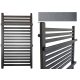  KWADRO PLUS FÜRDŐSZOBA RADIATOR 970x530 ANTRACIT SZERKEZET 448W