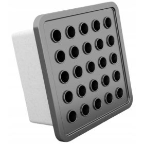 Szellőzőrács - > SZELLŐZŐRÁCS 14x14 - GRAFIT SZÍN