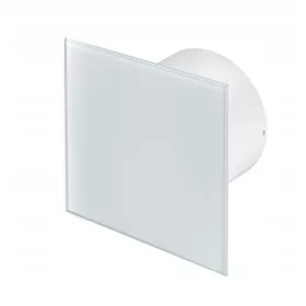   Fürdőszoba ventilátor - Fürdőszoba ventilátor White Glass Moisture C. 125mm