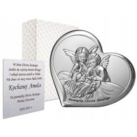   Emlékkép - Ezüst kép az angyalok ajándékának emléktárgyáról