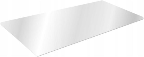Iróasztal szőnyeg - Nagy íróasztal szőnyeg 60x120cm, átlátszó, 1mm vastag