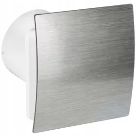   Fürdőszoba ventilátor - Csendes ventilátor ESCUDO 100 SILVER HYGROSTAT