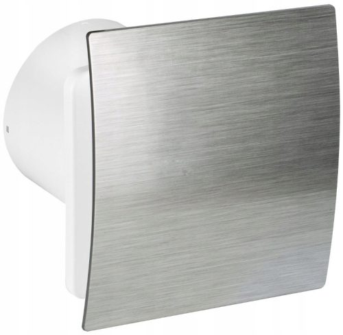 Fürdőszoba ventilátor - Csendes ventilátor ESCUDO 100 SILVER HYGROSTAT