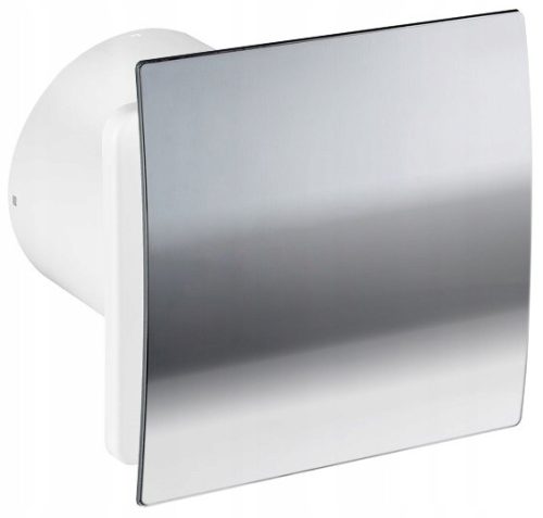 Fürdőszoba ventilátor - Csendes ESCUDO 100 CHROME TIMER ventilátor