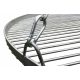  Állványos kerti grill a tűz fölött, rozsdamentes rács, 70 cm, lengyel termék