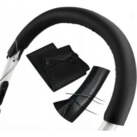   Többfunkciós babakocsi - BŐR Bőr borítás a babakocsi fogantyújához