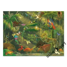  MELISSA KUTYA A FA ALATT KORONÁK PUZZLE 500 db.