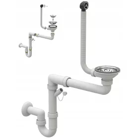 Granitan Amazon mosogató szifon 115 mm