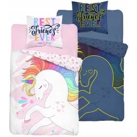 Alacsonyabb ágynemű 160x200 Fluo Unicorn Unicorn