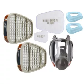   Festék maszk 3M MASKA 6800 + 2x 6051 + 2x 5911 + x 501 teljes arc