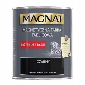   Magnat mágneses latex fal- és táblafesték 0,75 l, matt fekete