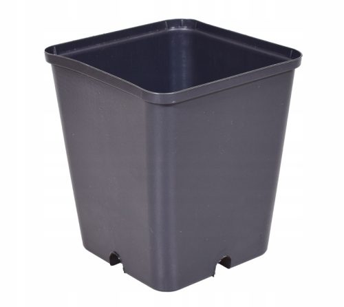  Virágcserep Edoniczki.pl 1 cm x 9 x 10 cm átmérő 9 cm műanyag fekete