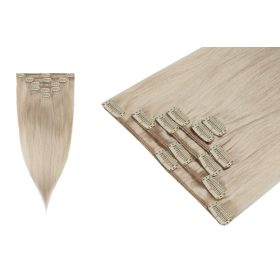    Természetes világosbarna szálú BestHair klip 40 cm-es méretben