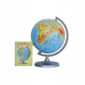   Iskolai földgömb - Oktatási állattani földgömb 22cm könyv