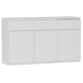 Mobene Modern komód 120 x 40 x 98cm matt fehér