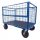 Platform kocsi 120x80 ZEUS szállítókosár