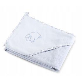   Baba törölköző kapucnival - BC fürdőfedél motorháztető 100x100 szürke