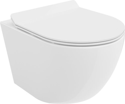 WC csésze wc - Mexen Lena Miska WC Rimless Board vékony duroplaszt