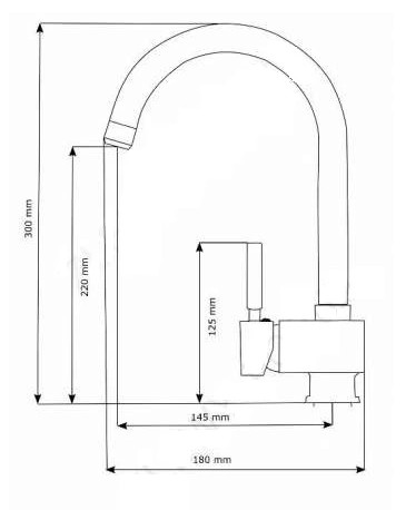 Mosogató - Kerek fehér gránit mosogató